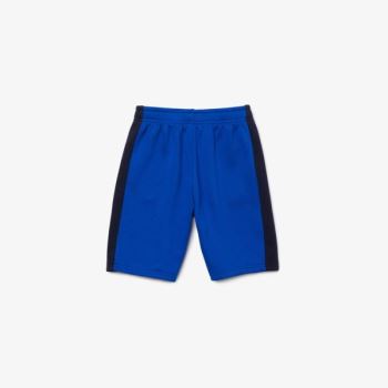 Lacoste Two-Tone Fleece Shorts - Kraťasy Dětské Blankyt / Tmavě Blankyt Blankyt | CZ-j402eE